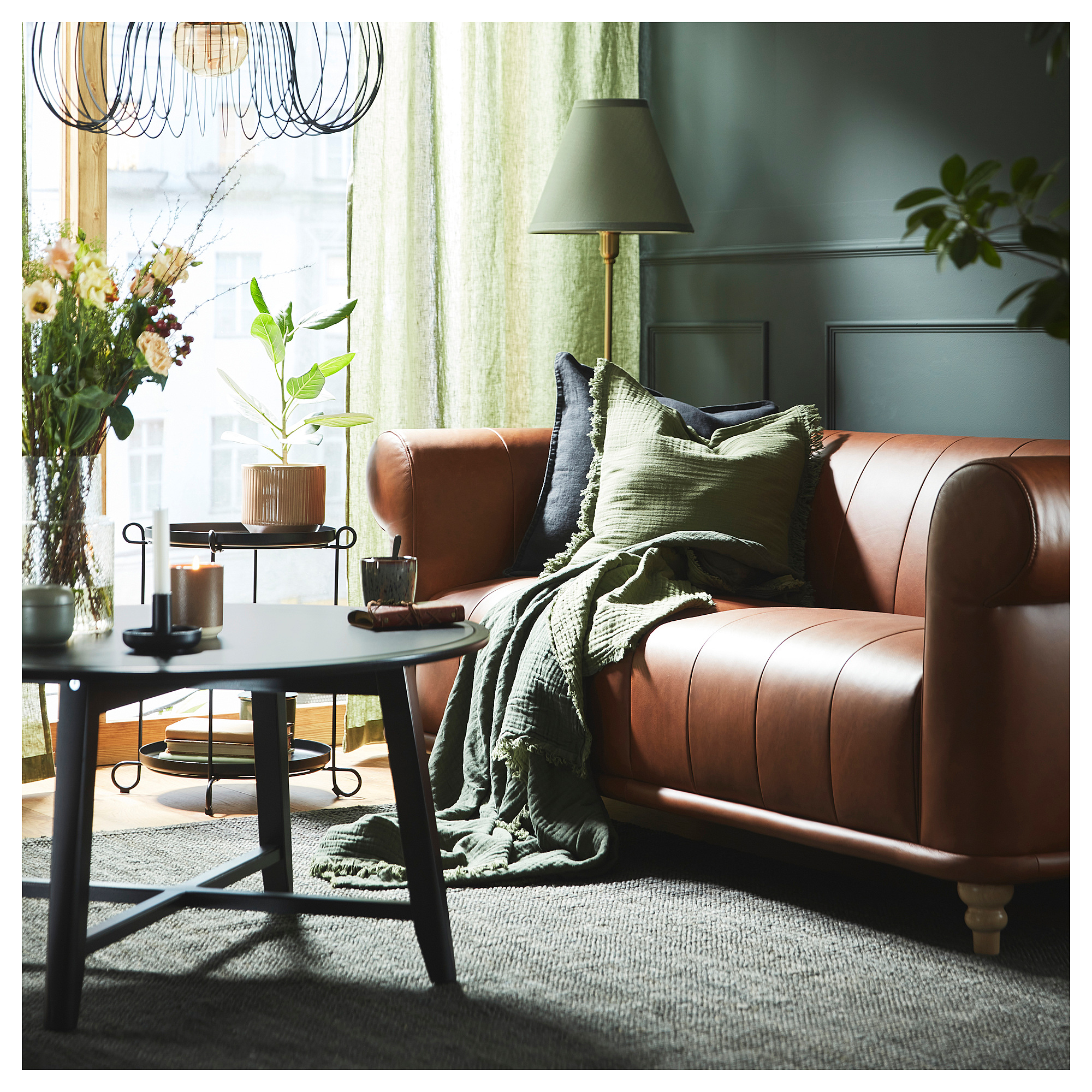 LANDBANA rug, flatwoven
