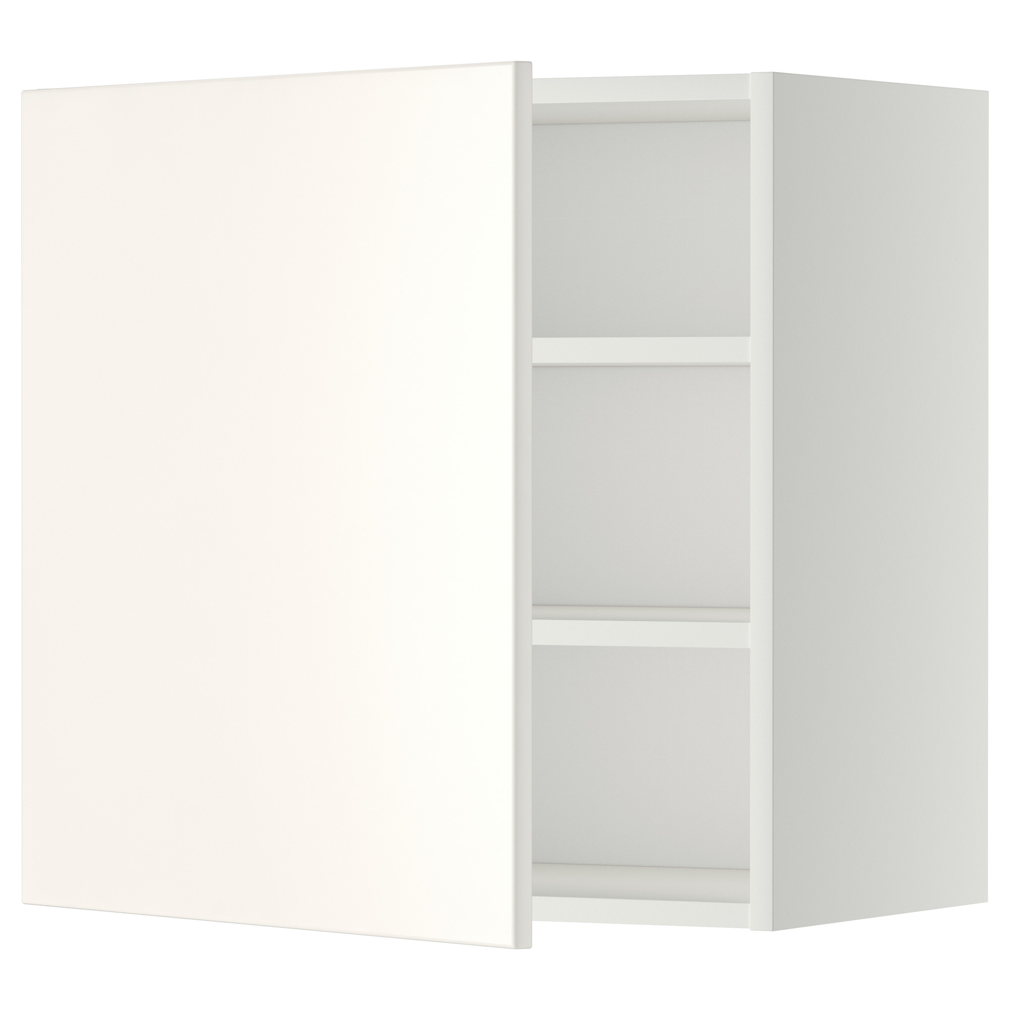 METOD wall cabinet with shelves