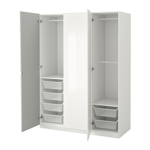 PAX - wardrobe, white/Fardal Vikedal | IKEA Taiwan Online - PE562781_S4