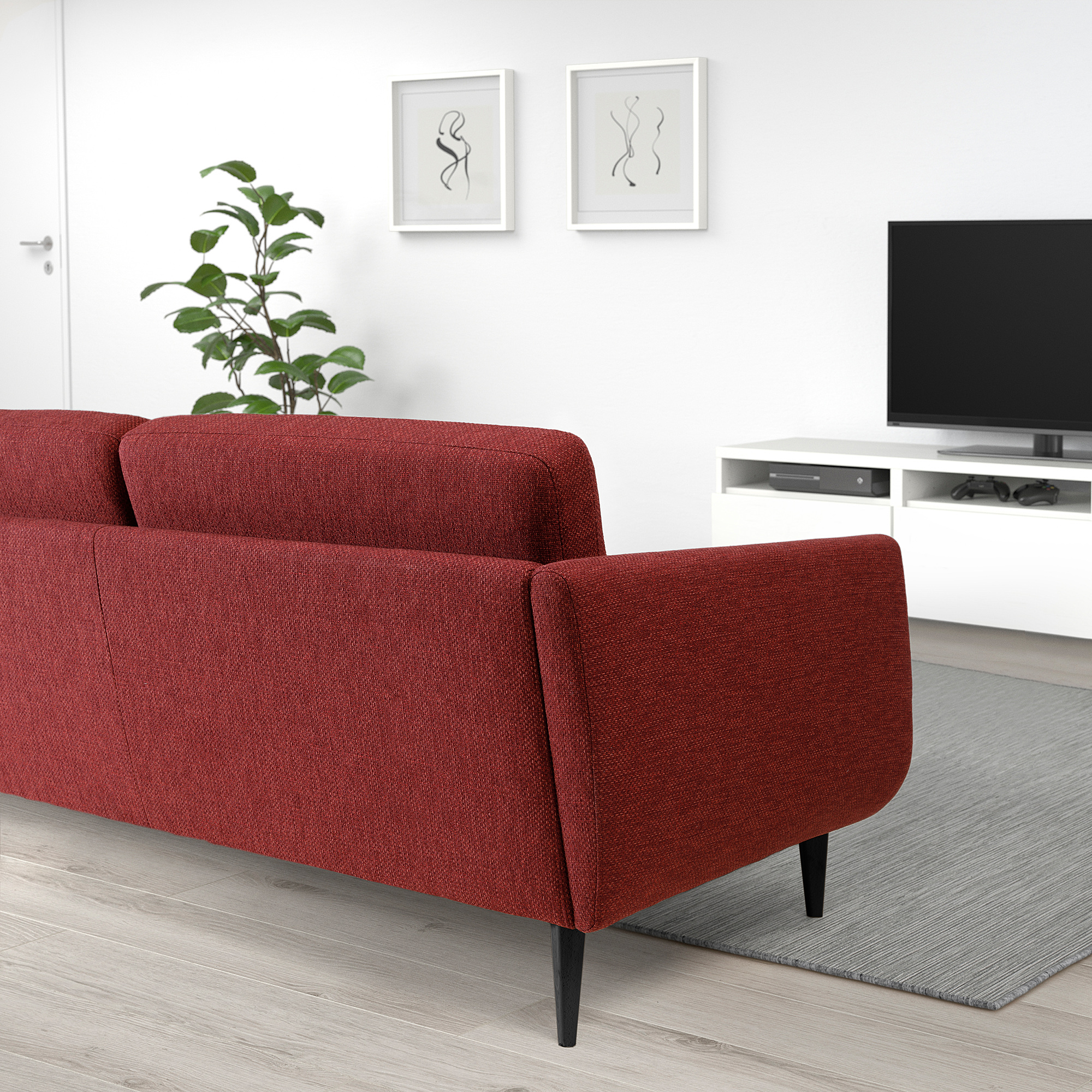 SMEDSTORP 3-seat sofa