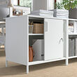 TROTTEN cabinet with sliding doors