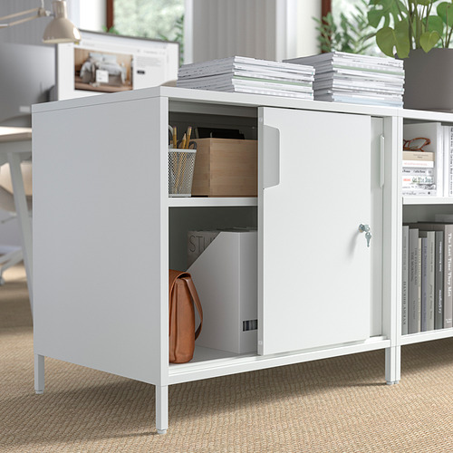 TROTTEN cabinet with sliding doors