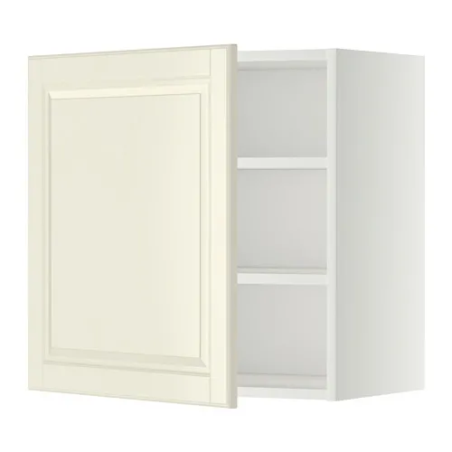 METOD - 壁櫃附層板, 白色/Bodbyn 淺乳白色, 60x37x60 公分 | IKEA 線上購物 - PE345635_S4