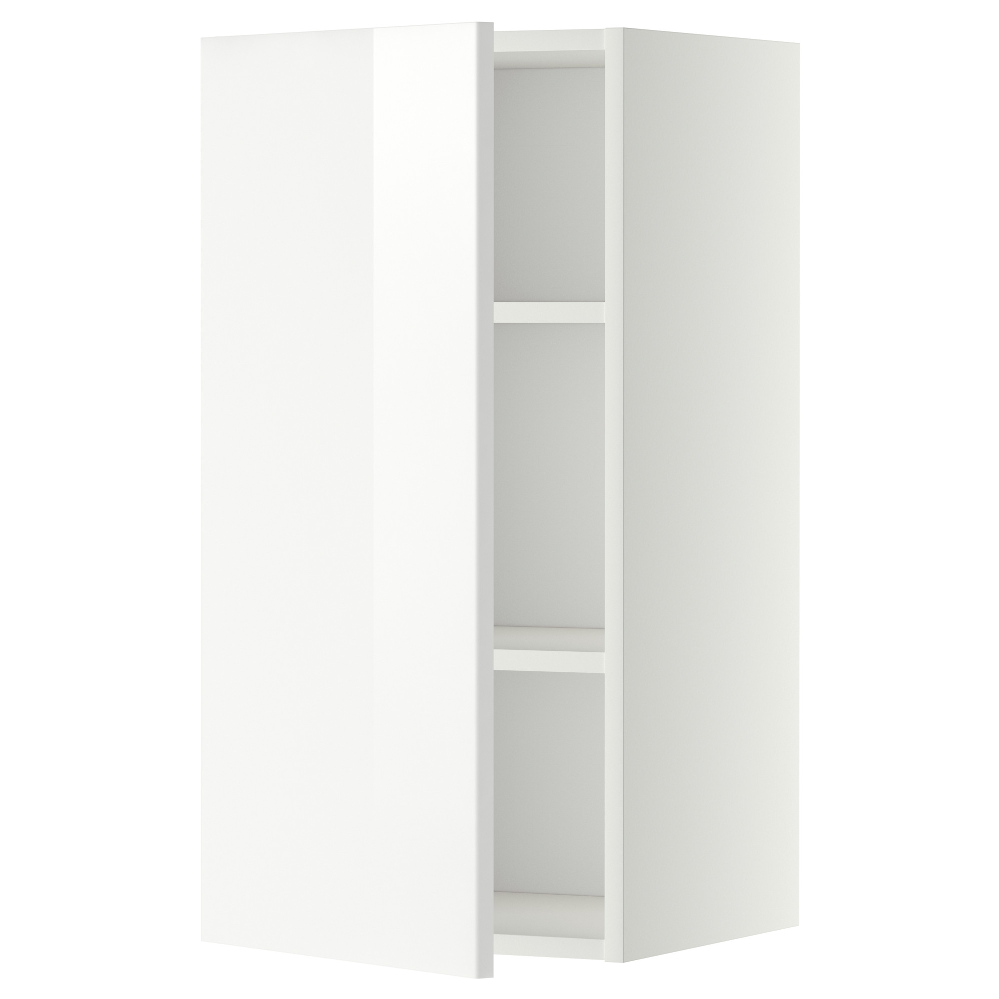 METOD wall cabinet with shelves