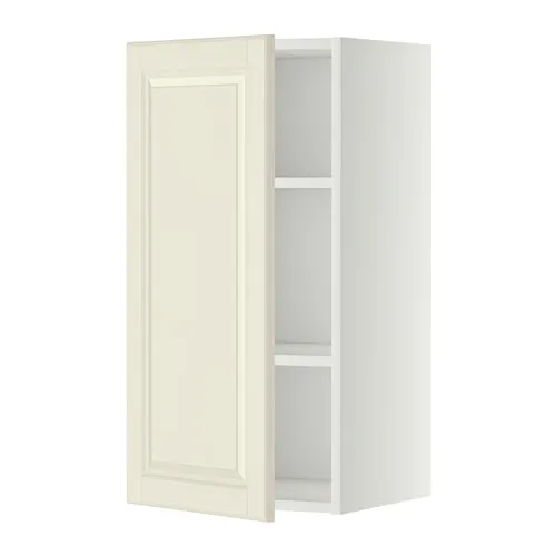 METOD - 壁櫃附層板, 白色/Bodbyn 淺乳白色, 40x37x80 公分 | IKEA 線上購物 - PE345683_S4