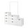 NORDLI - chest of 8 drawers, white | IKEA Taiwan Online - PE765413_S1
