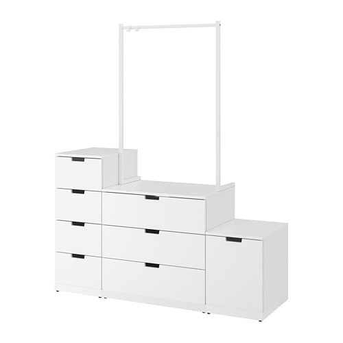 NORDLI - chest of 8 drawers, white | IKEA Taiwan Online - PE765413_S4