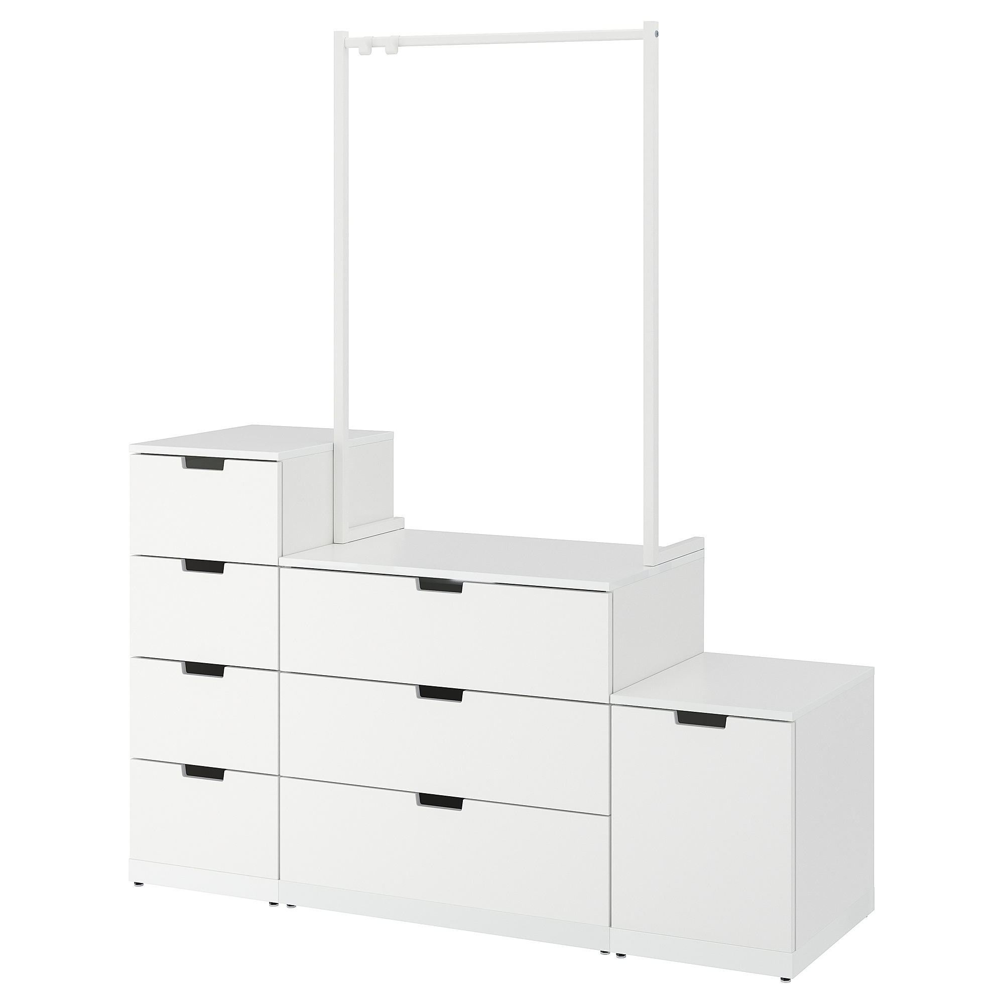 NORDLI chest of 8 drawers