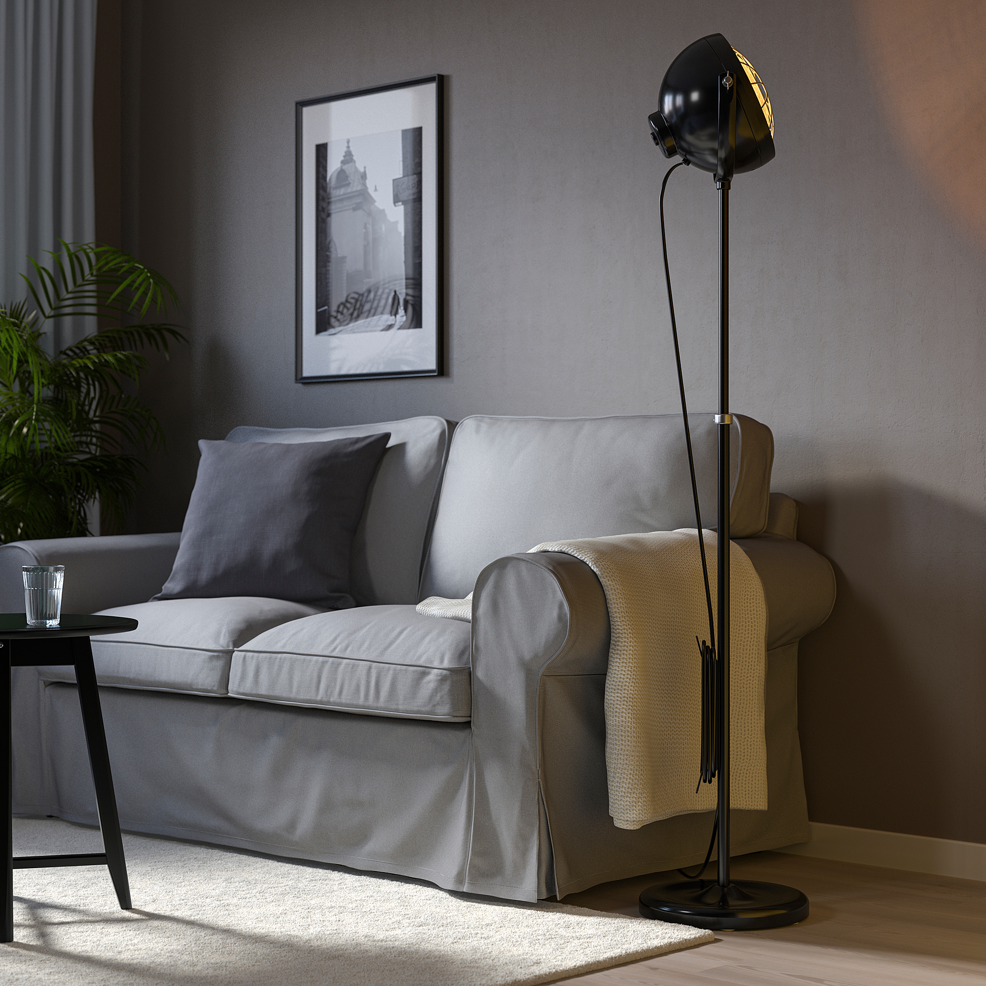 SVARTNORA floor lamp