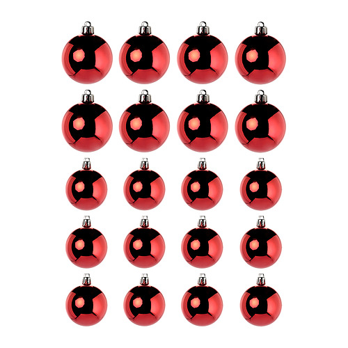 VINTERFINT tree ornament in bag, set of 20