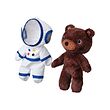 AFTONSPARV soft toy with astronaut suit