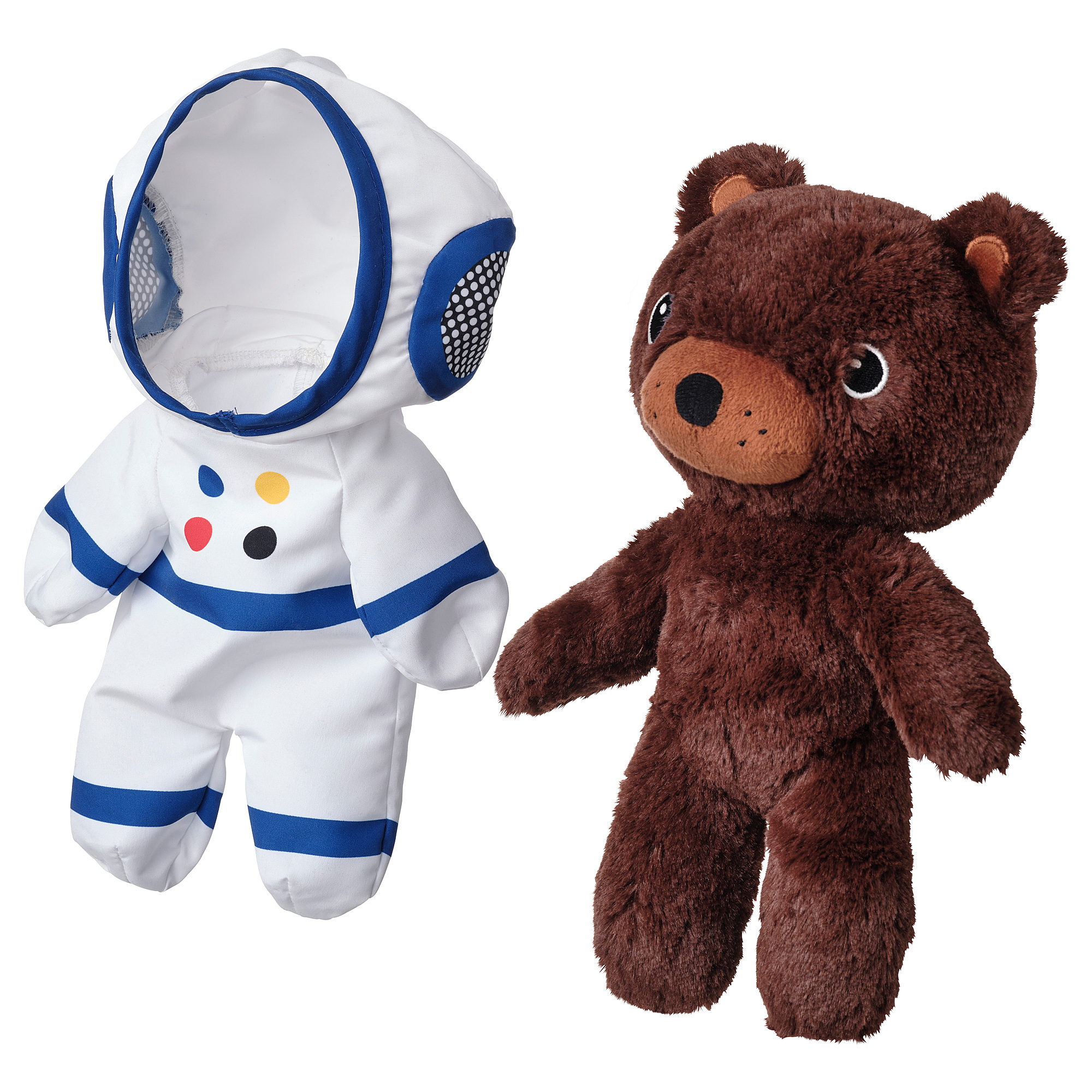 AFTONSPARV soft toy with astronaut suit