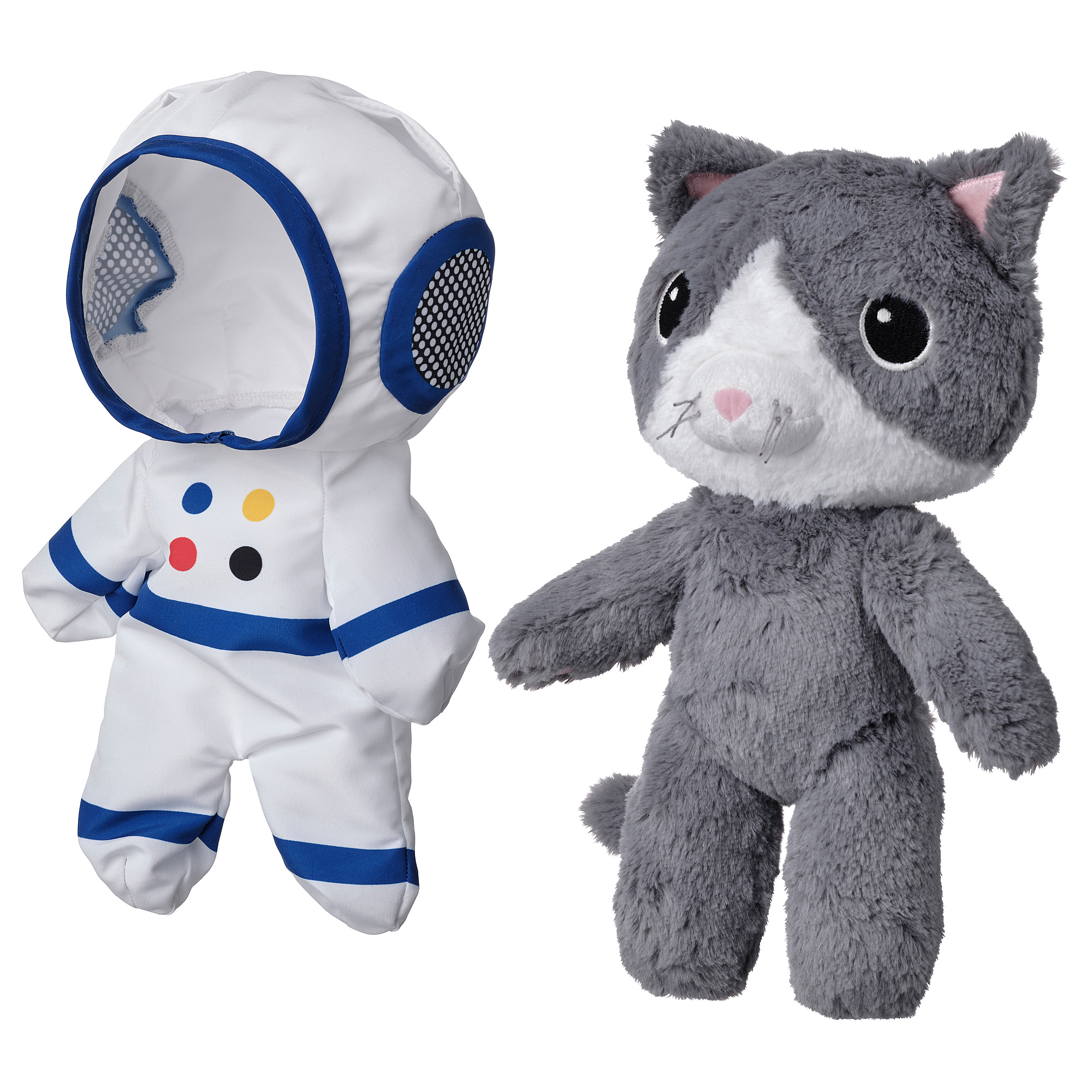 AFTONSPARV soft toy with astronaut suit