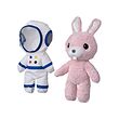 AFTONSPARV soft toy with astronaut suit