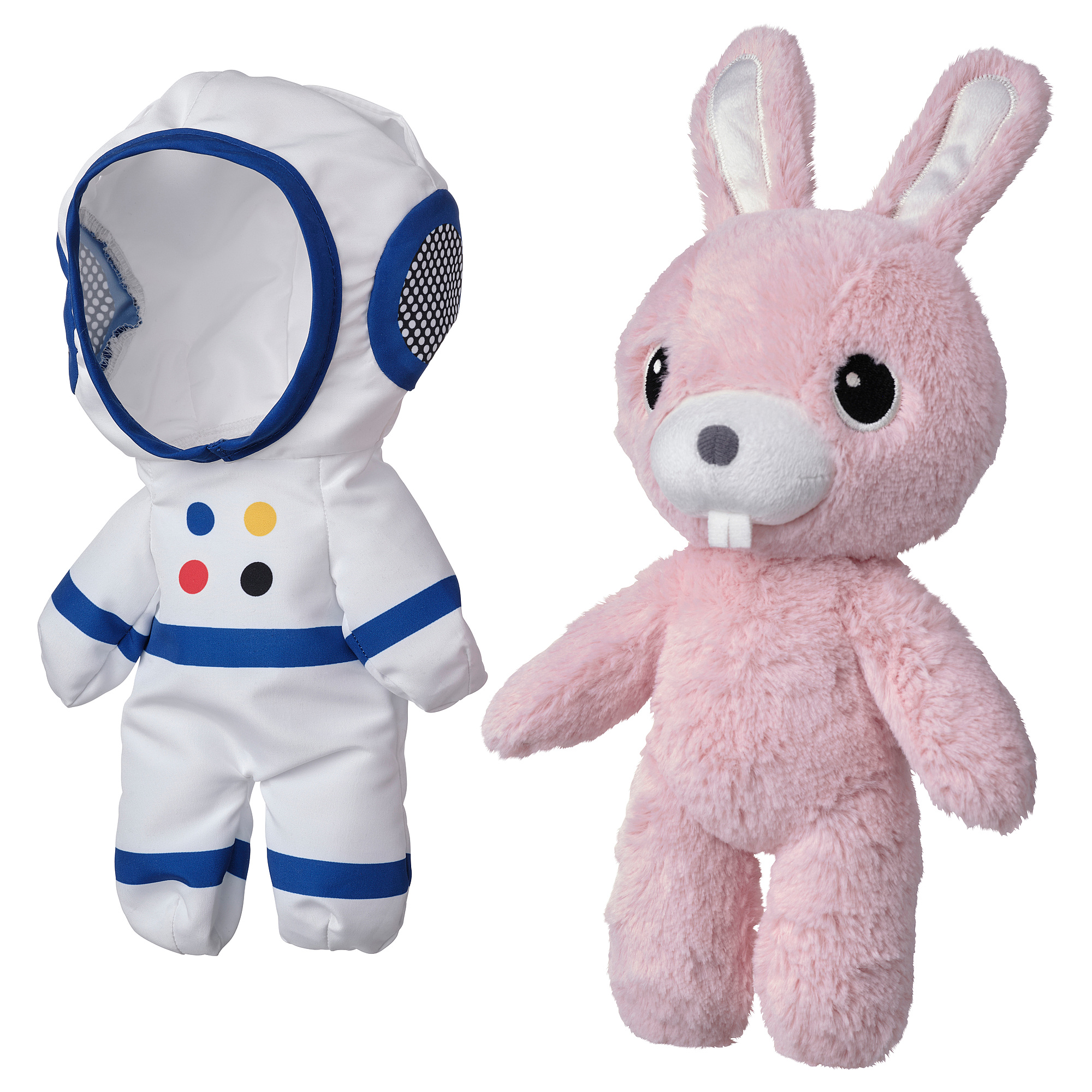 AFTONSPARV soft toy with astronaut suit