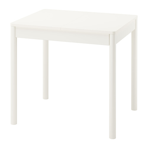 TONSTAD - extendable table, off-white, 80/120x70 cm | IKEA Taiwan Online - PE966265_S4