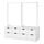 NORDLI - chest of 8 drawers, white | IKEA Taiwan Online - PE765417_S1
