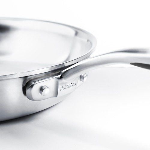 SENSUELL - 平底煎鍋, 不鏽鋼/灰色, 直徑24公分 | IKEA 線上購物 - PE559470_S4