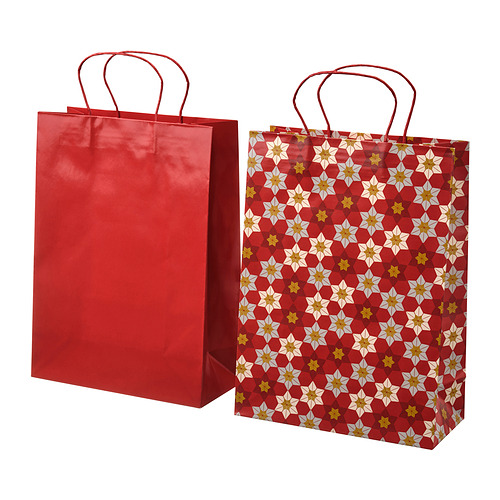 Red shopping 2025 bag