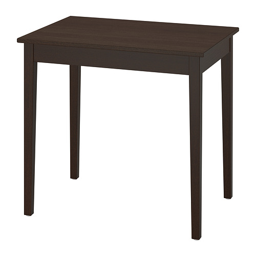 NÄSINGE - 桌子, 深棕色 上色/實木貼皮, 櫸木, 80x60 公分 | IKEA 線上購物 - PE966296_S4