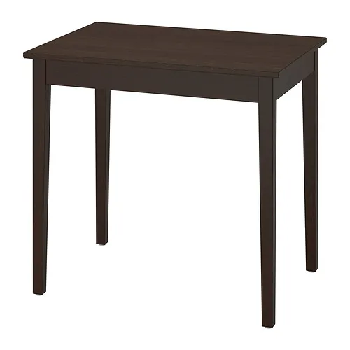 NÄSINGE - 桌子, 深棕色 上色/實木貼皮, 櫸木, 80x60 公分 | IKEA 線上購物 - PE966296_S4