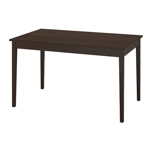 NÄSINGE - 桌子, 深棕色 上色/實木貼皮, 櫸木, 130x80 公分 | IKEA 線上購物 - PE966298_S4