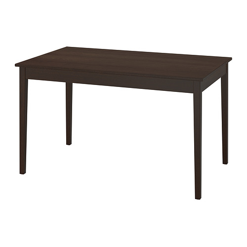 NÄSINGE - 延伸桌, 深棕色 上色/實木貼皮, 櫸木, 130/190x80 公分 | IKEA 線上購物 - PE966304_S4