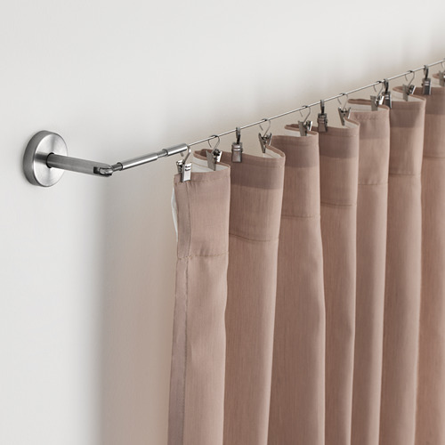 DIGNITET - curtain wire, stainless steel | IKEA Taiwan Online - PE569541_S4