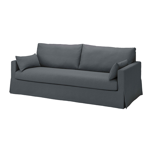 HYLTARP - 3-seat sofa, Gransel grey | IKEA Taiwan Online - PE901637_S4