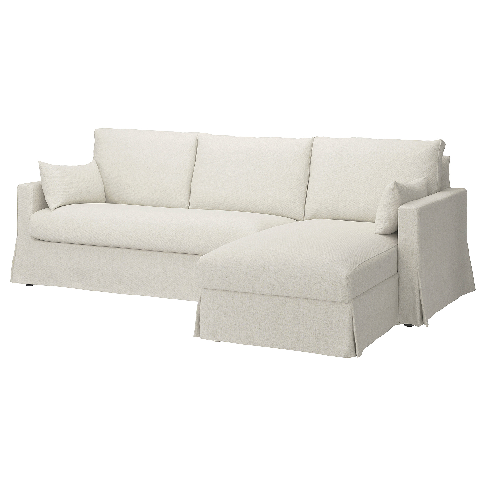 HYLTARP cover f 3-seat sofa w ch lng, right