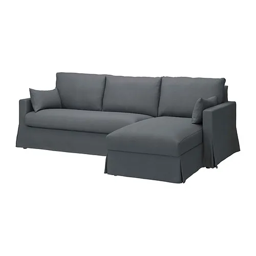 HYLTARP - 三人座沙發附右側躺椅, Gransel 灰色 | IKEA 線上購物 - PE901658_S4