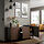 BESTÅ - storage combination with drawers, black-brown/Selsviken high-gloss/black | IKEA Taiwan Online - PE821181_S1
