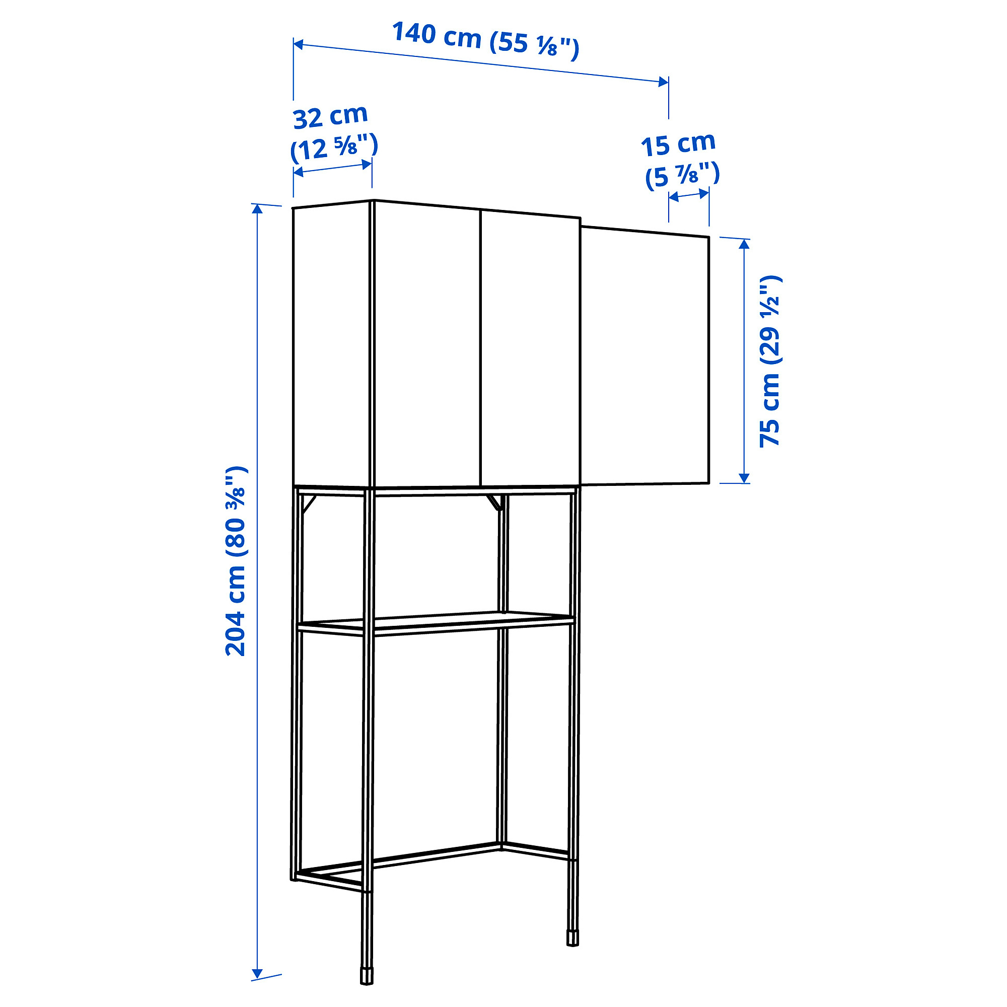 ENHET storage combination