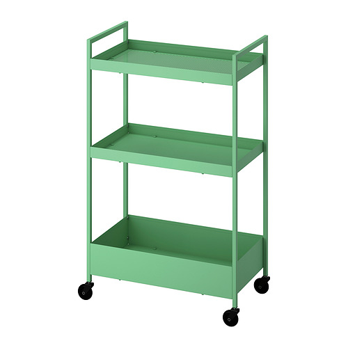 NISSAFORS - trolley, light green, 50.5x30x83 cm | IKEA Taiwan Online - PE966368_S4