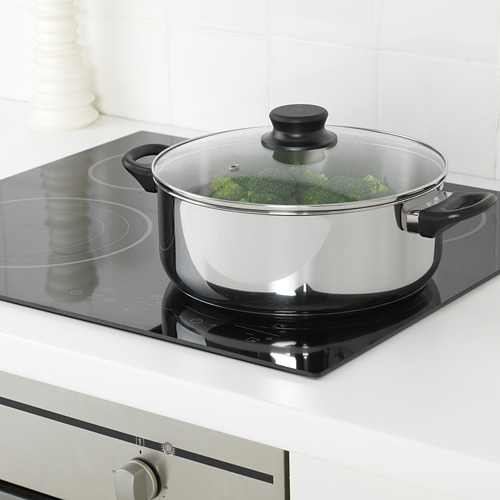 ANNONS - 火鍋用湯鍋, 玻璃/不鏽鋼, 5公升 | IKEA 線上購物 - PE685309_S4