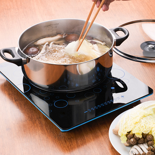 ANNONS - 火鍋用湯鍋, 玻璃/不鏽鋼, 5公升 | IKEA 線上購物 - PE718574_S4
