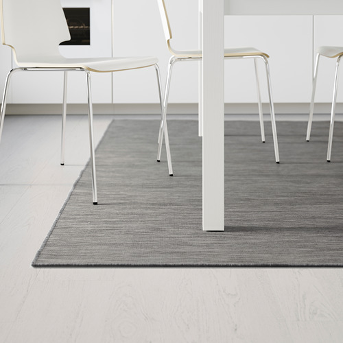HODDE - rug flatwoven, in/outdoor, grey/black, 200x300 | IKEA Taiwan Online - PE560488_S4