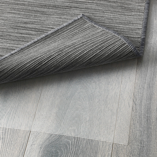 HODDE - rug flatwoven, in/outdoor, grey/black, 200x300 | IKEA Taiwan Online - PE560678_S4