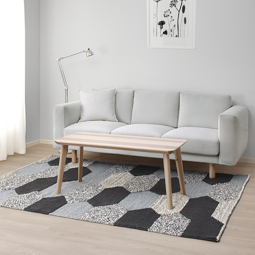 KOLLUND - rug, flatwoven, handmade grey, 170x240 | IKEA Taiwan Online - PE648641_S4