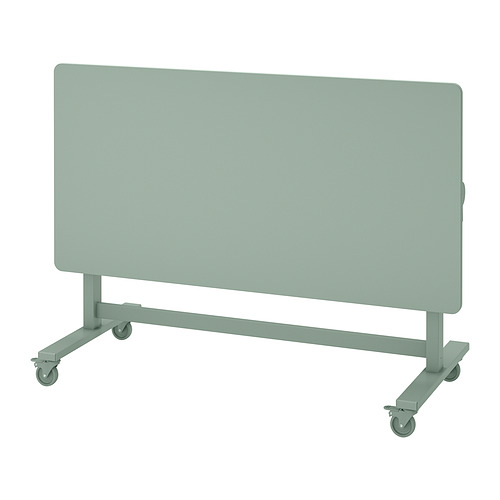 MITTZON foldable table with castors