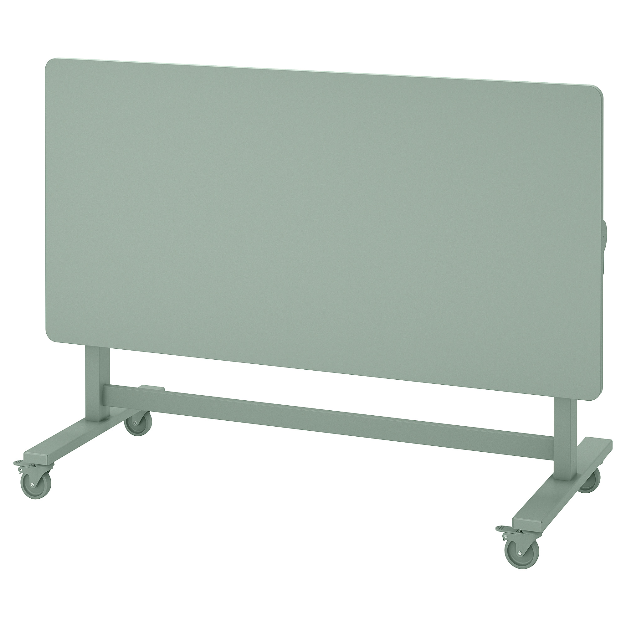 MITTZON foldable table with castors