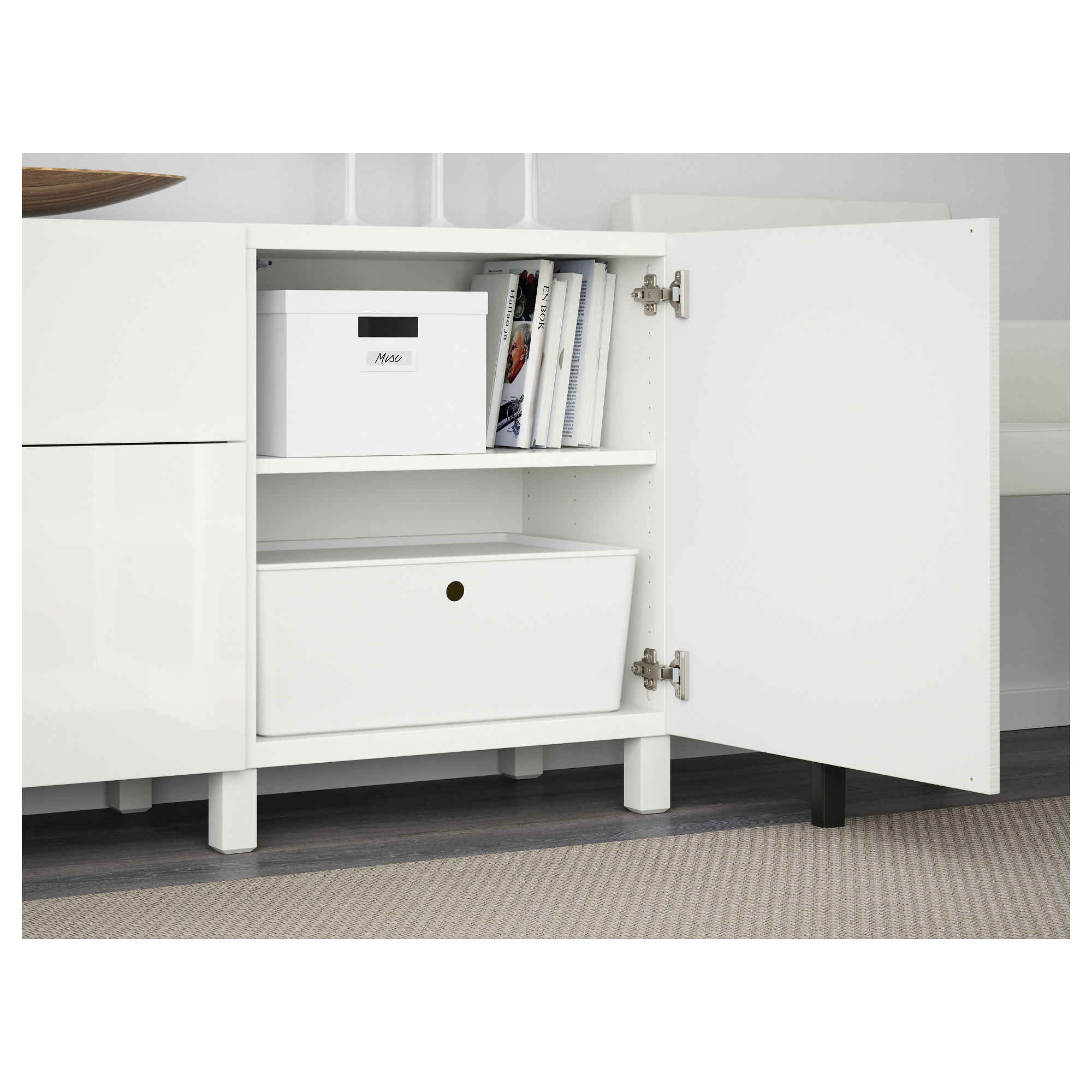 BESTÅ storage combination with drawers