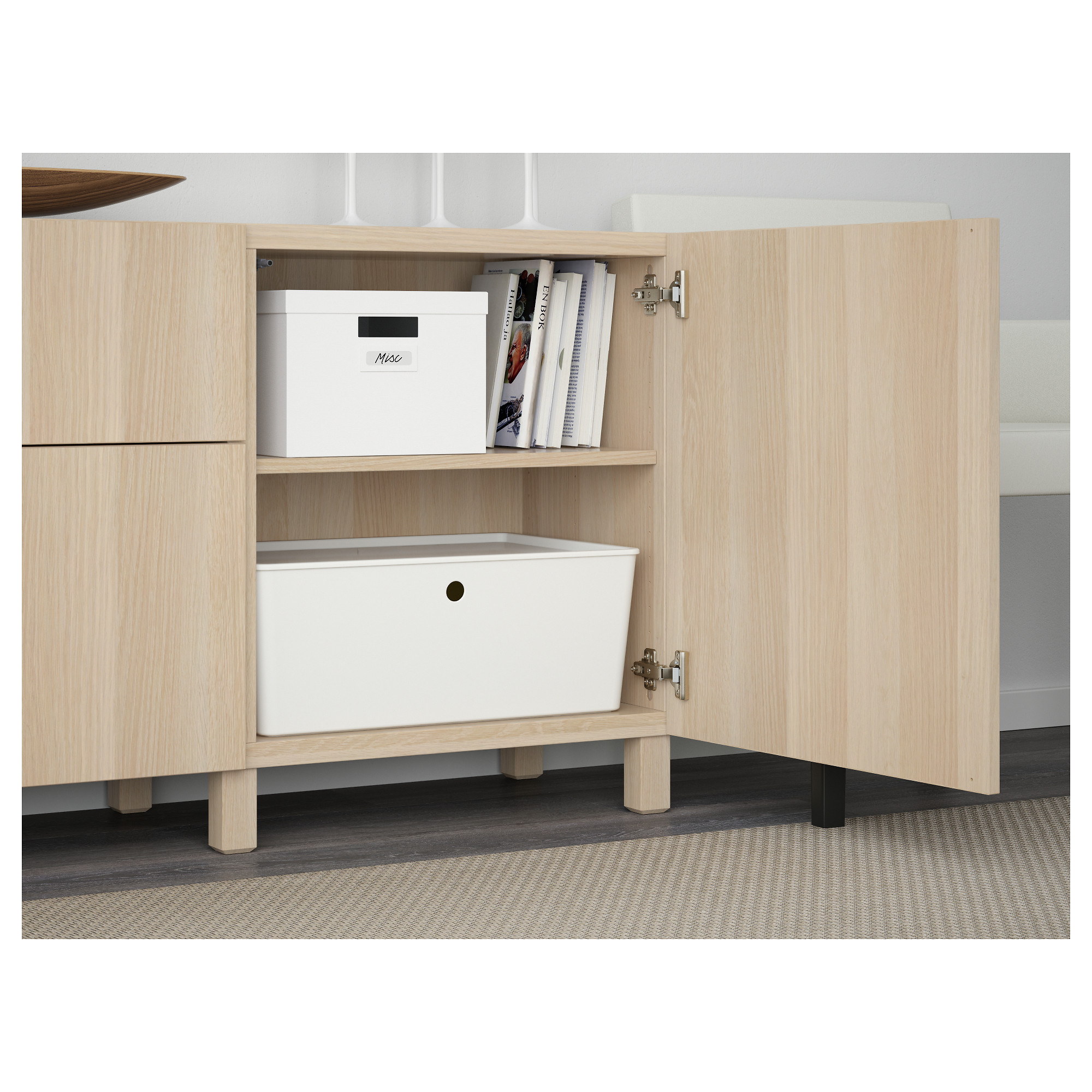 BESTÅ storage combination with drawers