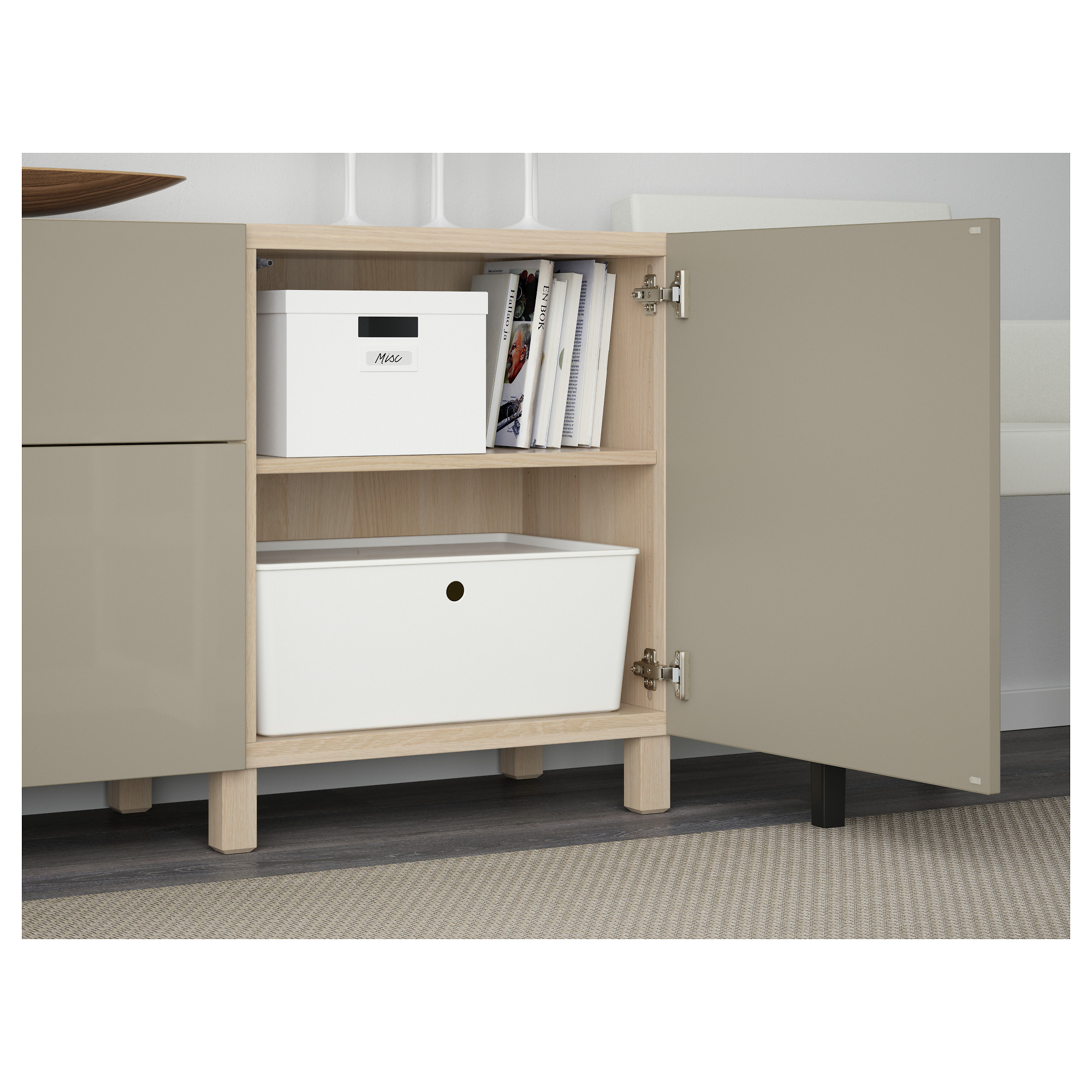 BESTÅ storage combination with drawers