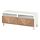 BESTÅ - TV bench with drawers, white/Hedeviken/Stubbarp oak veneer | IKEA Taiwan Online - PE820909_S1