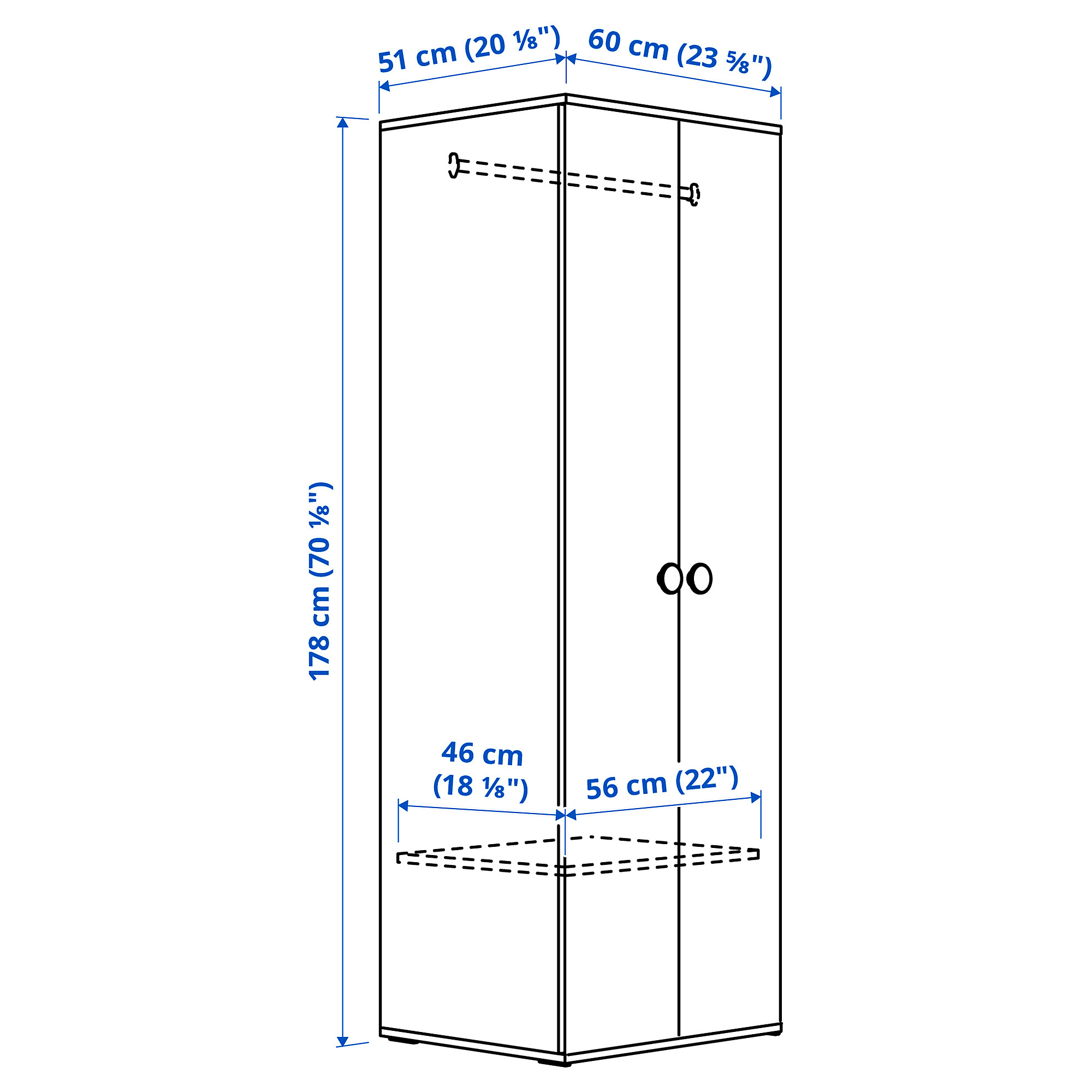 GODISHUS wardrobe