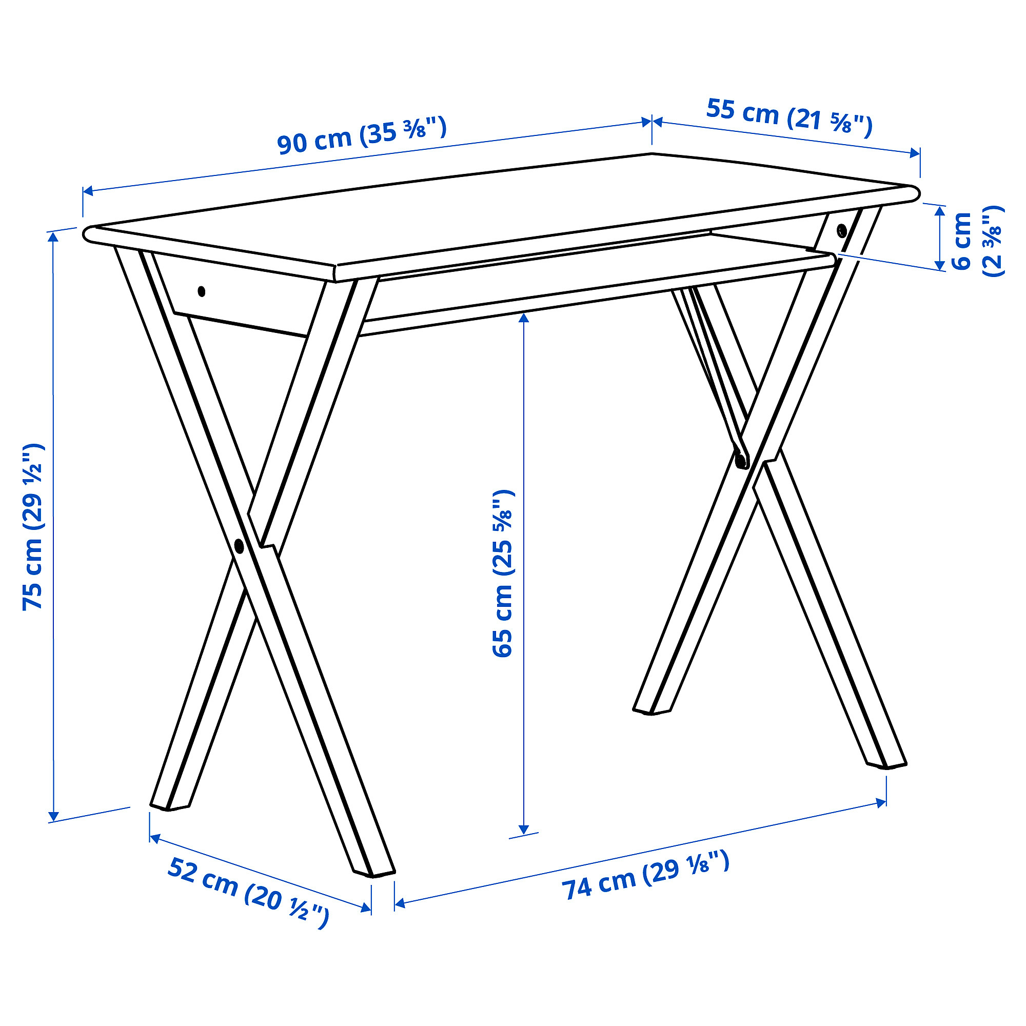 BOLLPOJKE 書桌/工作桌