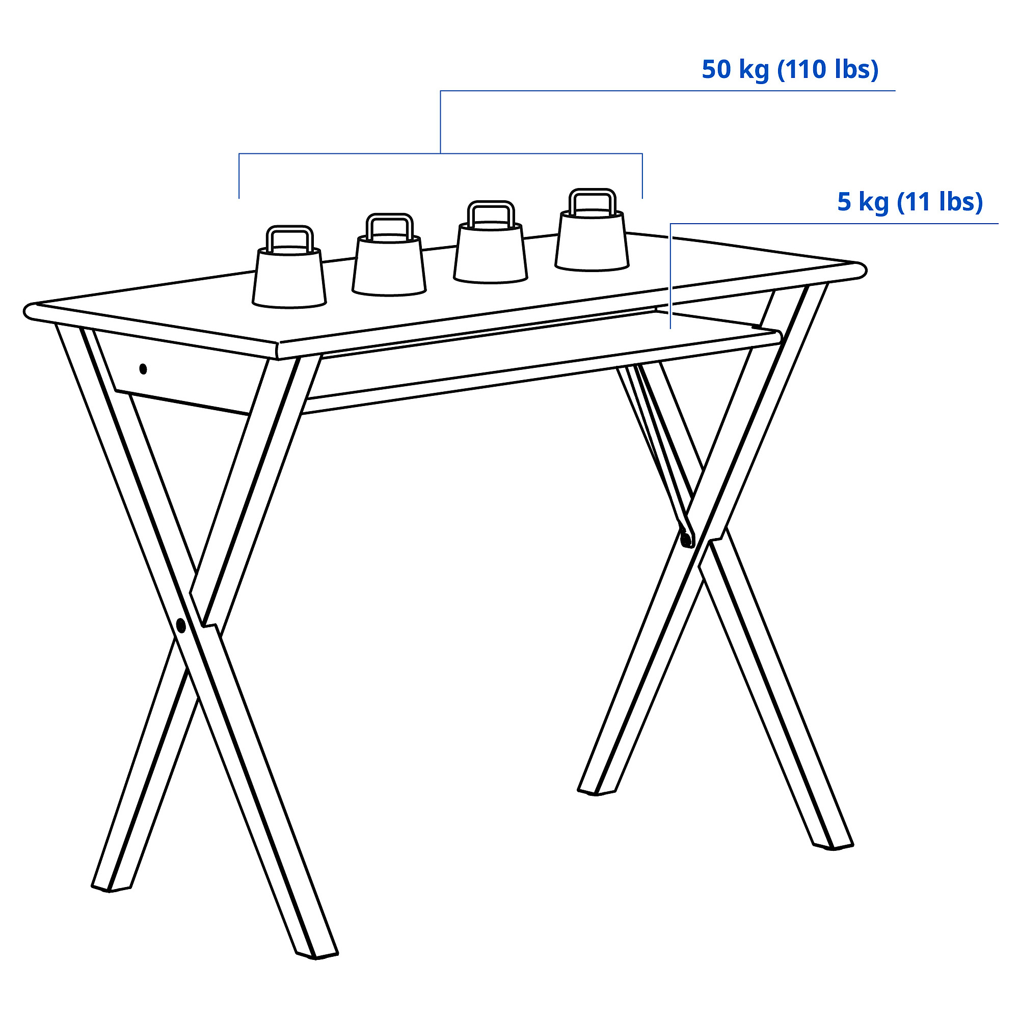 BOLLPOJKE 書桌/工作桌