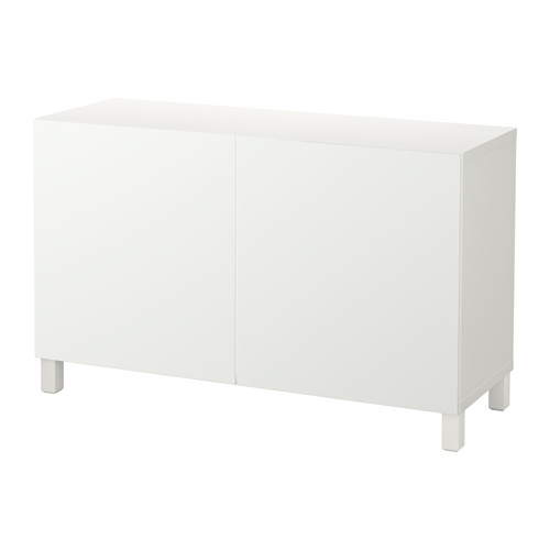 BESTÅ - 附門收納組合, 白色/Lappviken/Stubbarp 白色, 120x42x74 公分 | IKEA 線上購物 - PE626953_S4