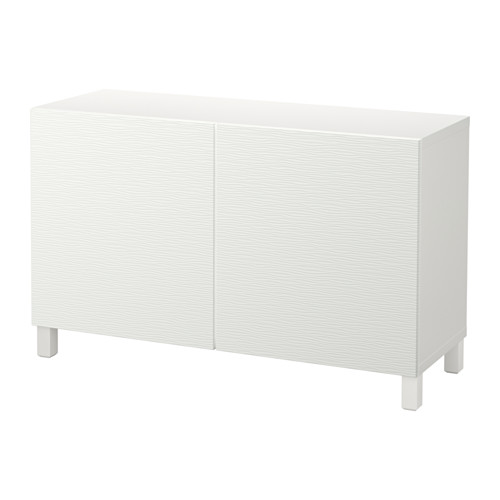 BESTÅ - storage combination with doors, white/Laxviken white | IKEA Taiwan Online - PE626990_S4